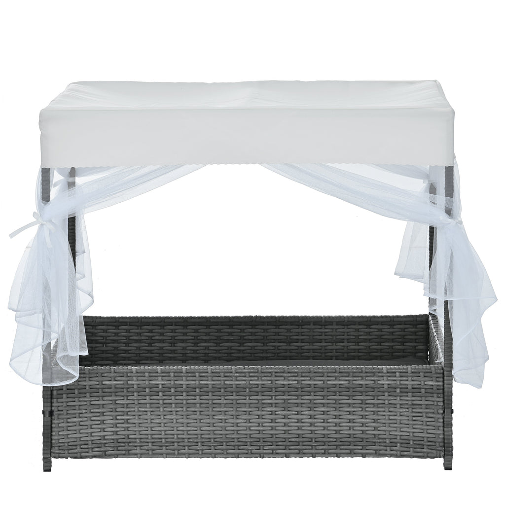 Dog Bed With Curtain